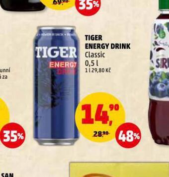 Penny Market Tiger energy drink nabídka