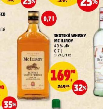 Skotská whisky mc illroy