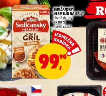 Penny Market Sedlčanský hermelín na gril nabídka