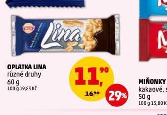 Penny Market Oplatka lina nabídka