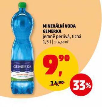 Penny Market Minerální voda gemerka nabídka