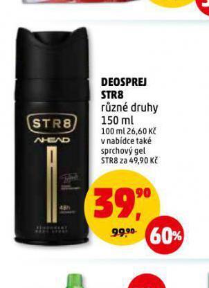 Penny Market Str8 deosprej nabídka