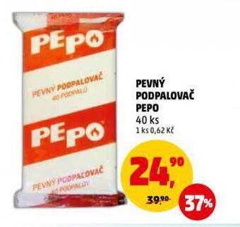 Penny Market Pevný podpalovač pepo nabídka