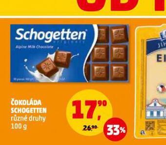 Penny Market Čokoláda schogetten nabídka