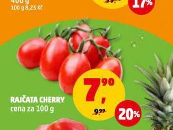 Penny Market Rajčata cherry nabídka