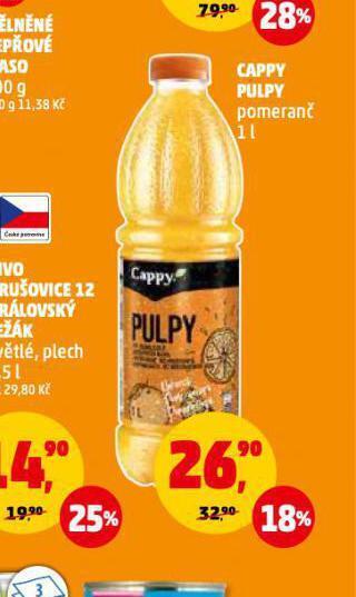 Penny Market Cappy pulpy nabídka