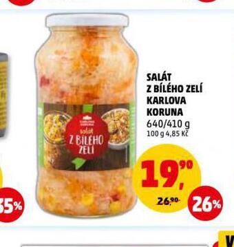 Penny Market Salát z bílého zelí karlova koruna nabídka