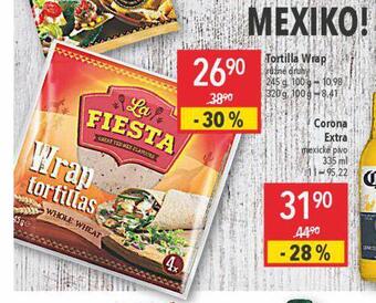 Globus Tortilla wrap nabídka