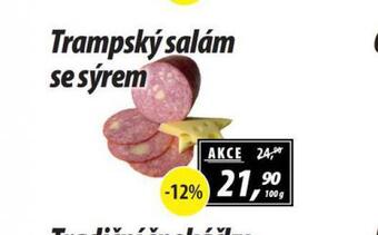 ZEMAN Trampský salám se sýrem nabídka