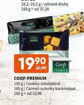 Terno Coop premium carmeli sušenky karamelové nabídka