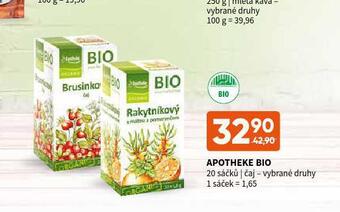 Terno Apotheke bio čaj nabídka