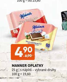 Terno Manner oplatky nabídka