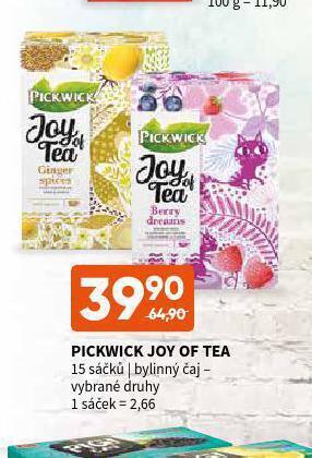 Terno Pickwick joy of tea nabídka