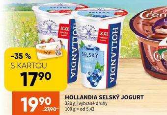 Terno Hollandia selský jogurt nabídka