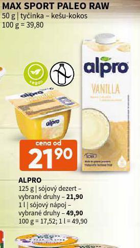 Terno Alpro sójový nápoj nabídka