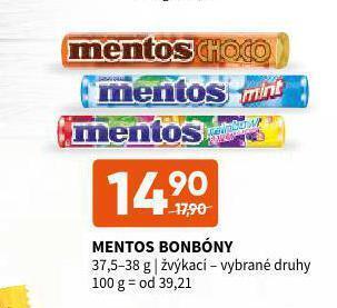 Terno Mentos bonbony nabídka