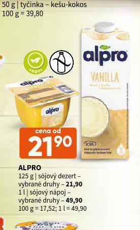 Terno Alpro sójový dezert nabídka