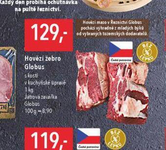 Globus Hovězí žebro nabídka