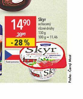 Globus Skyr ochucený nabídka