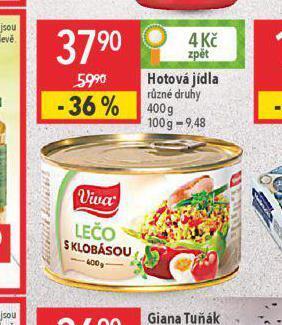 Globus Hotová jídla nabídka