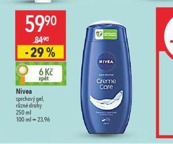 Globus Nivea sprchový gel nabídka