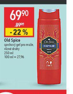 Globus Old spice sprchový gel nabídka