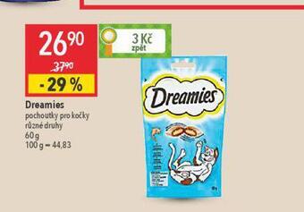 Globus Dreamies pochoutky pro kočky nabídka