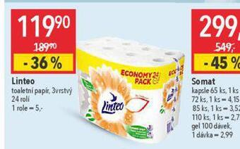 Globus Linteo toaletní papír nabídka