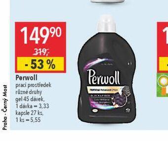 Globus Perwoll prací prostředek nabídka