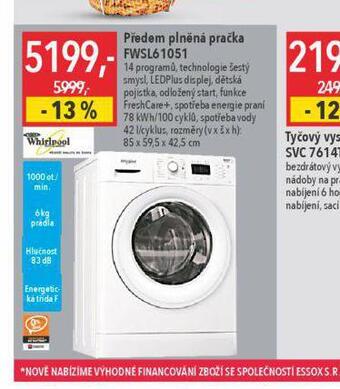 Pračka whirpool