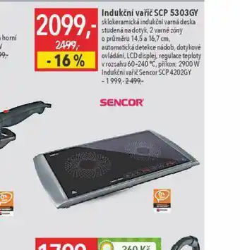 Globus Indukční vařič nabídka