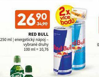 Terno Red bull energy drink nabídka