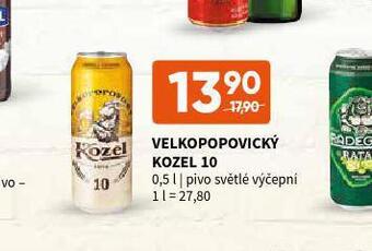Terno Pivo velkopopovický kozel 10 nabídka