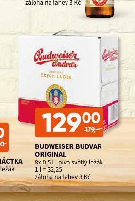 Terno Pivo budweiser budvar original nabídka