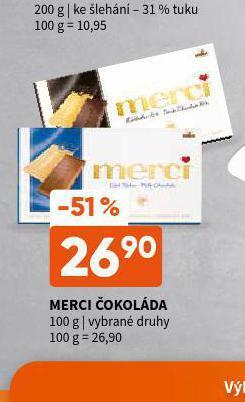 Terno Merci čokoláda nabídka