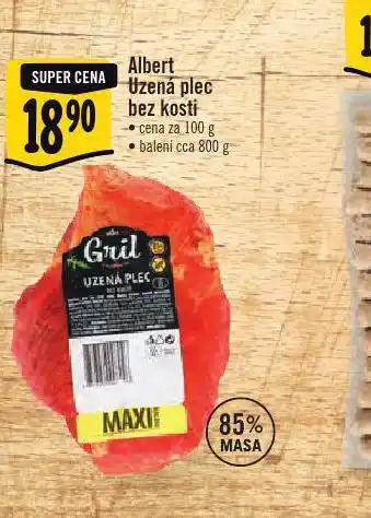 Albert Albert uzená plec s kostí nabídka