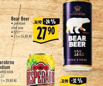 Albert Bear beer nabídka