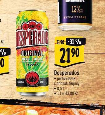 Albert Desperados nabídka