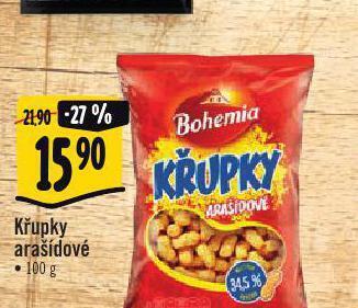Albert Křupky arašídové nabídka