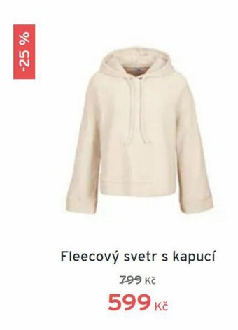 Tchibo Fleecový svetr s kapucí nabídka
