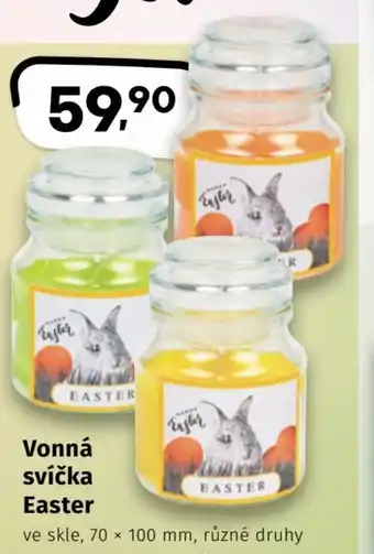 Vonná svíčka Easter