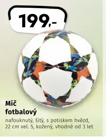 Míč fotbalový