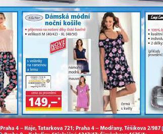 Norma Dámská noční košile nabídka