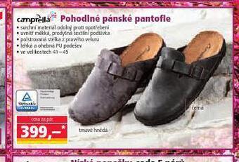 Norma Pohodlné pánské pantofle nabídka
