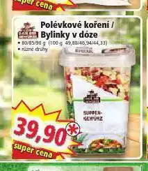 Norma Polévkové koření nabídka
