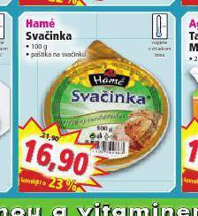 Norma Hamé svačinka nabídka