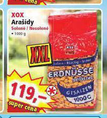 Norma Arašídy nabídka