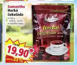 Norma Samantha horká čokoláda nabídka