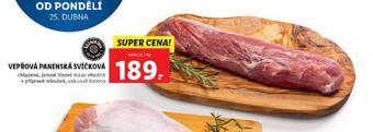 Lidl Vepřová panenská svíčková nabídka