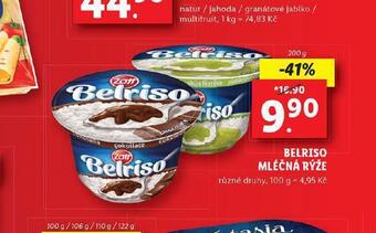 Lidl Belriso mléčná rýže nabídka